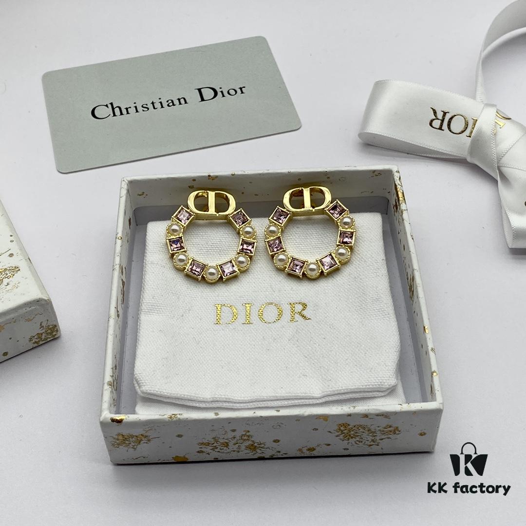 Dior New CD Stud Earrings