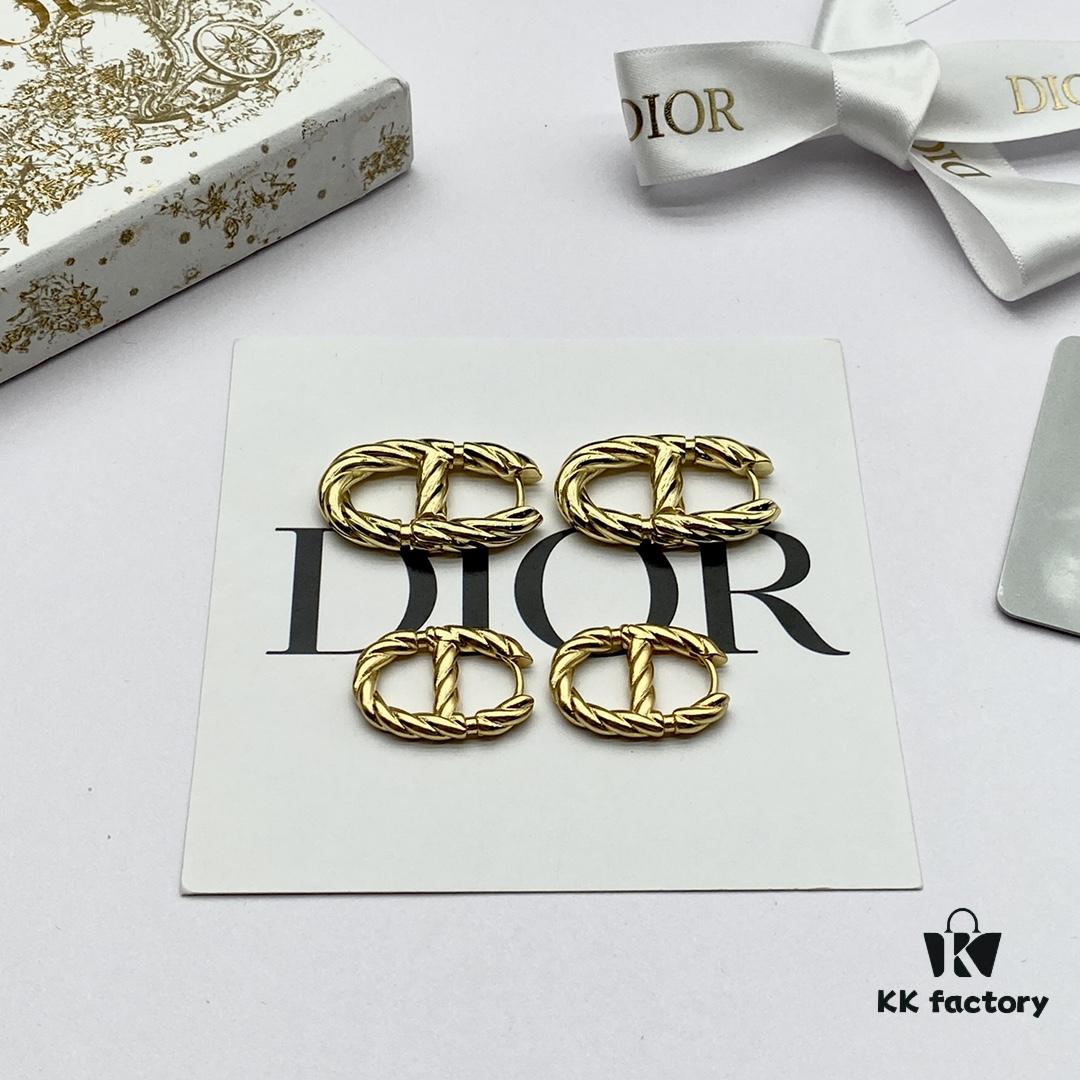Dior New CD Stud Earrings