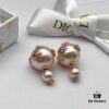 Dior Classic Pearl Stud Earrings
