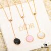 692ffbb199f2d84055c8e6db Dior Eight-Pointed Star Compass Diamond-Paved Pendant Necklace