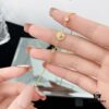 692ffbcb99f2d84055c8e6ec New Compass Bracelet with Dual Diamonds and Reversible Design – Lucky Octagram Style in Ruby Rose Gold and Yellow Gold White Mother-of-Pearl