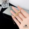 Rose des Vents Golden Eight-Pointed Star Compass Bracelet