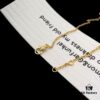 Rose des Vents Golden Eight-Pointed Star Compass Bracelet
