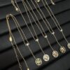 Dior New Eight-Pointed Star Compass Necklace