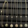 Dior New Eight-Pointed Star Compass Necklace