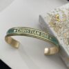 692ffbff99f2d84055c8e72b Dior 23 Code Enamel Green Diamond Trilogy Ring Set with Bracelet