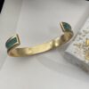 692ffc0299f2d84055c8e731 Dior 23 Code Enamel Green Diamond Trilogy Ring Set with Bracelet