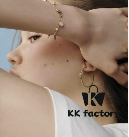 New Dior Compass Bracelet [Double-Sided] Dior Eight-Pointed Star Bracelet/Necklace/Earrings 💠 Ultra-Precise Craftsmanship 🌟 Dior Luxury Jewelry Rose des Vents