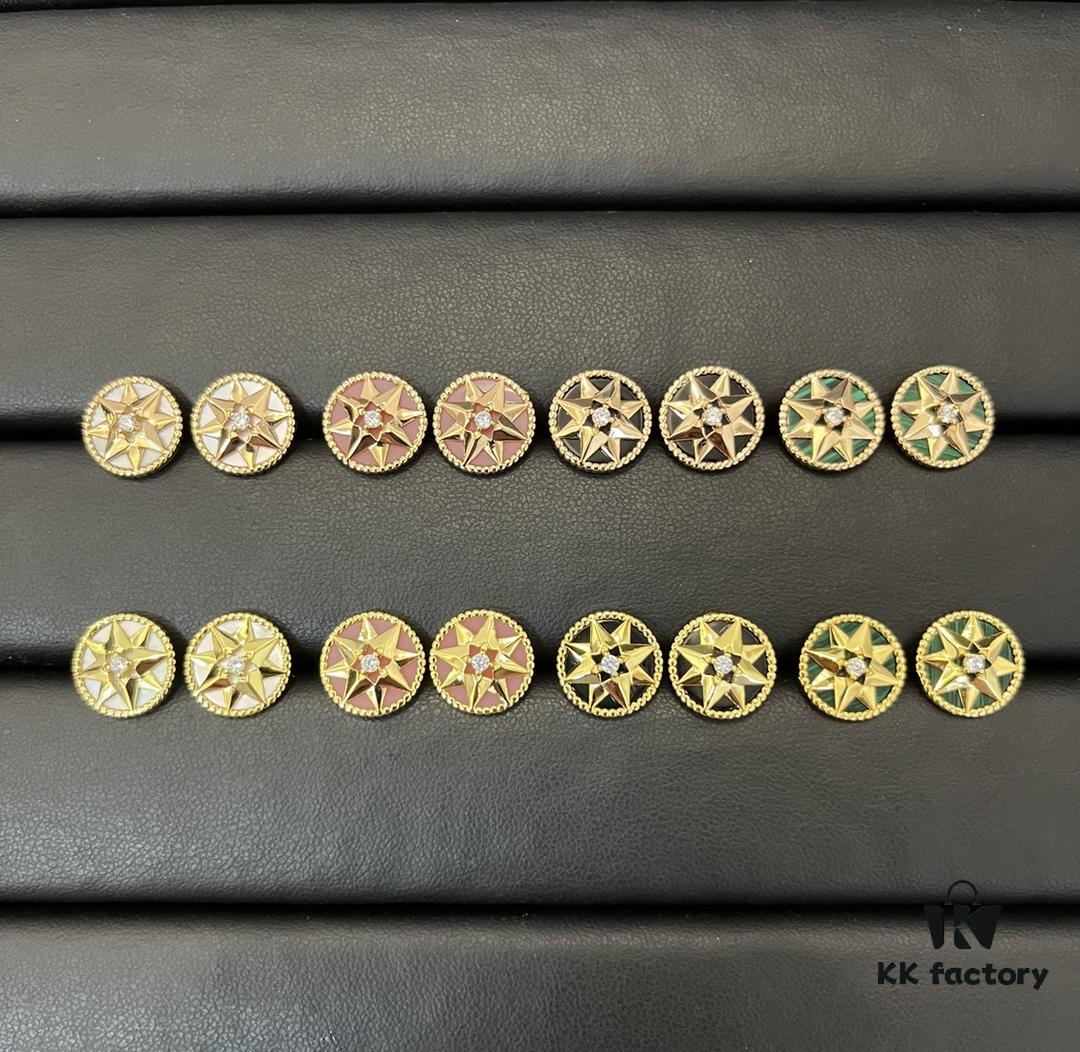Dior Compass Stud Earrings