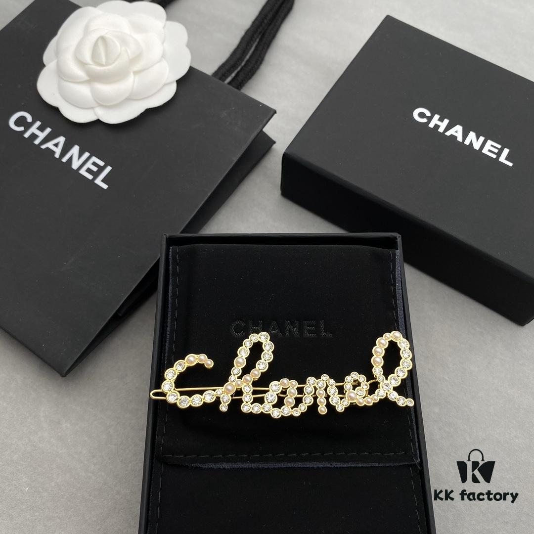 Chanel New Arrival Gold Hair Clip Super Fairy-like