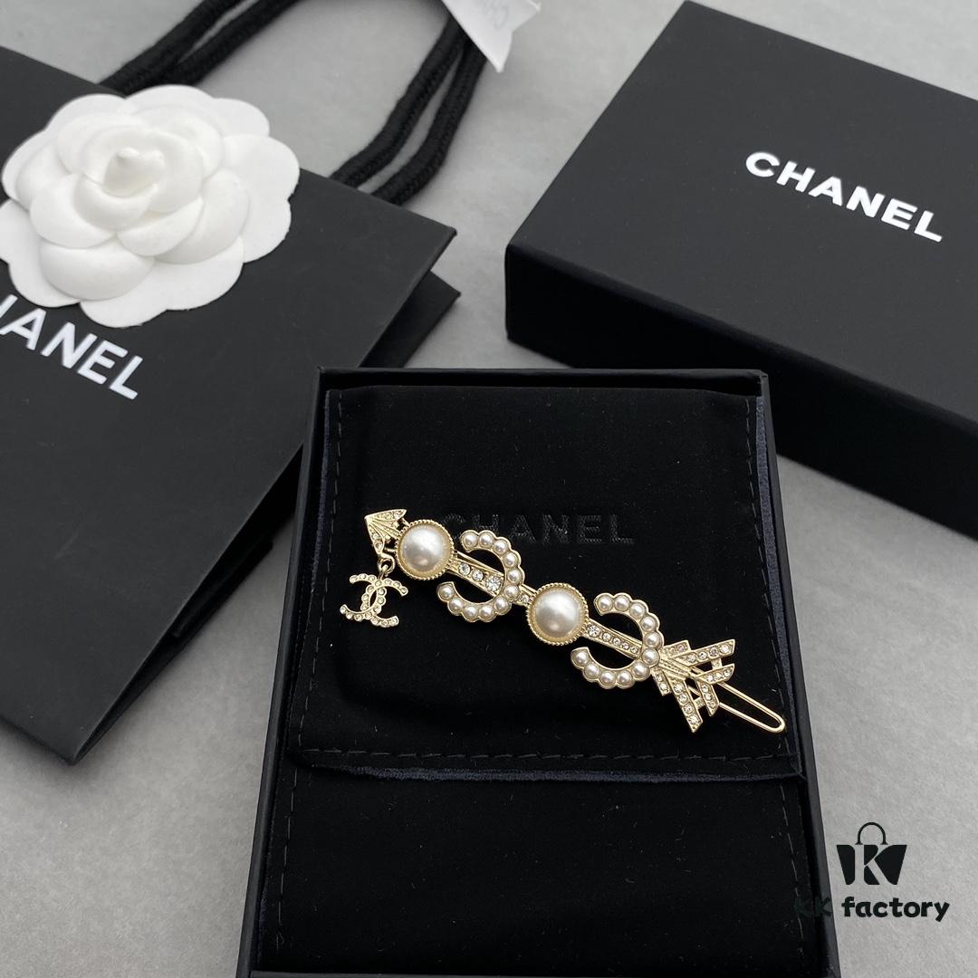 692ffc3c99f2d84055c8e778 Chanel New Style Pearl Rhinestone Hair Clip, Super Beautiful 😍 Must-Have for Little Fairies