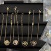 Dior Compass Original Buckle Bracelet in Rose Gold, Gold, Black, White, Pink, Green