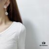 692ffc6599f2d84055c8e7a5 Xiaoxiang New Sunflower Earrings, Luxury Full Diamond Pearl Drop Design, Elegant and Stylish for Daily Wear