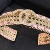 692ffc8899f2d84055c8e7c0 Xiaoxiang New Arrival 22chan Bestselling Pink Lambskin Bracelet 😍😍