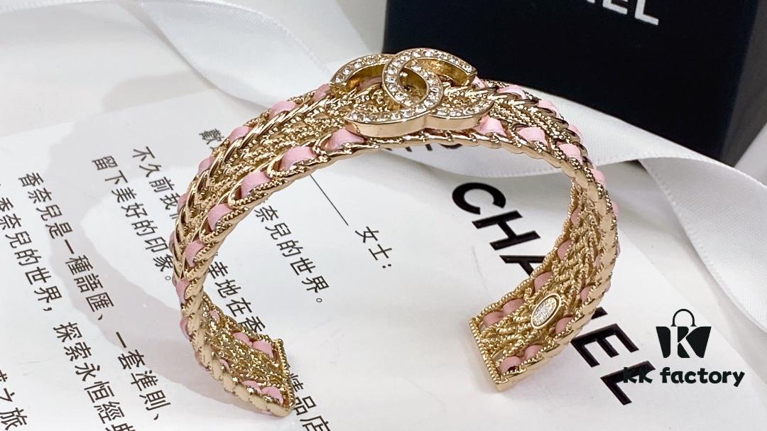 692ffc8b99f2d84055c8e7c5 Xiaoxiang New Arrival 22chan Bestselling Pink Lambskin Bracelet 😍😍