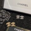 Xiao Xiang New Arrival Pearl Double C Stud Earrings in Gold and Silver