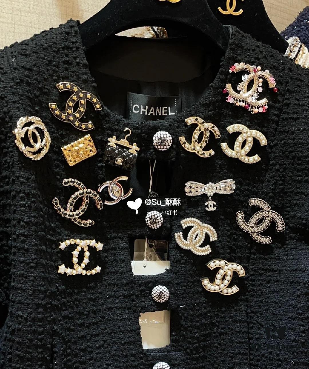692ffcef99f2d84055c8e848 CHANE New Style Pearl-Inlaid Diamond Five-Pointed Star Brooch