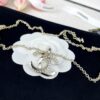692ffcfa99f2d84055c8e858 CHANE New Style Collarbone Chain with Twisted Edge and Rhinestone Detail Necklace