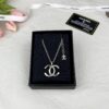692ffcfc99f2d84055c8e85a CHANE New Style Collarbone Chain with Twisted Edge and Rhinestone Detail Necklace