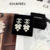 692ffd0699f2d84055c8e869 New Xiaoxiang Silver Wheat Ear Rhinestone ✨ Light Gold Heart Pendant Earrings ✨