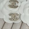 692ffd2399f2d84055c8e894 Xiaoxiang New Arrival Light Gold Full Diamond Double C Stud Earrings