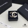 692ffd2999f2d84055c8e89e Xiao Xiang New Style Tweed Letter Rhinestone Double C Brooch