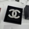 692ffd5e99f2d84055c8e8e2 Xiaoxiang New Arrival Silver Triple Row Full Diamond Elegant Brooch 🌸