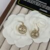 Xiaoxiang New Arrival Textured Hoop Earrings with Hook Design, Elegant and Stylish