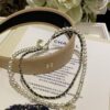 692ffdcb99f2d84055c8e96b Xiaoxiang New Double-Layer Pearl and Cubic Zirconia Necklace with Leather String