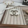 692ffdd299f2d84055c8e979 Xiaoxiang New Arrival Light Gold Twisted Leather-Pass Through Versatile Elegant Brooch