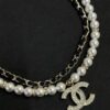 692ffdd999f2d84055c8e980 Xiaoxiang New Double-Layer Pearl and Cubic Zirconia Necklace with Leather String