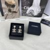 692ffdf299f2d84055c8e9a1 New Xiaoxiang Pearl Inlaid with Diamond Double C Pendant Earrings