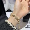 692ffe1699f2d84055c8e9cd Xiaoxiang New Arrival English Letter Inlaid White Black Rhinestone Bracelet ✨✨🦋