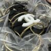 692ffe1c99f2d84055c8e9d3 Xiao Xiang New Arrival High-Quality Acrylic Double C Bracelet in Black and White