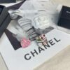 692ffe3a99f2d84055c8e9f4 CHANE New 24S Pink Camellia Pearl Heart ❤️ Brooch