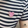 692ffe4099f2d84055c8e9fb CHANE New 24S Pink Camellia Pearl Heart ❤️ Brooch