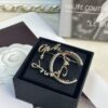 692ffe4299f2d84055c8e9fd CHANE New Style Irregular Round Diamond Leaf Half-Diamond Letter Smooth Brooch
