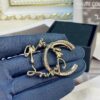 692ffe4399f2d84055c8e9ff CHANE New Style Irregular Round Diamond Leaf Half-Diamond Letter Smooth Brooch