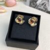 692ffe6799f2d84055c8ea1c Xiaoxiang New Arrival Amber Square Rhinestone Camellia Flower Stud Earrings 🌺
