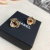 692ffe6c99f2d84055c8ea1f Xiaoxiang New Arrival Amber Square Rhinestone Camellia Flower Stud Earrings 🌺