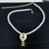 692ffea699f2d84055c8ea53 Chic New Arrival Heart-Shaped White Peach Resin Pearl Necklace 💖✨