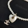 692ffea799f2d84055c8ea54 Chic New Arrival Heart-Shaped White Peach Resin Pearl Necklace 💖✨