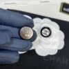 Chic New Arrival Black and White Button Round Resin Stud Earrings ✨✨