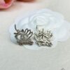 Xiaoxiang New Arrival Hollow Pattern Double C Diamond-Inlaid Earrings ✨✨