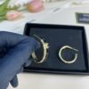 692ffebb99f2d84055c8ea66 Xiaoxiang New Arrival Black and White Rhinestone Inlaid Small Hoop Earrings ✨✨
