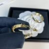 692ffec299f2d84055c8ea6e Xiaoxiang New Arrival Black and White Rhinestone Inlaid Small Hoop Earrings ✨✨