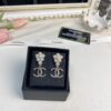 692ffec699f2d84055c8ea72 New Xiaoxiang Pearl Flower Double C Pendant Earrings