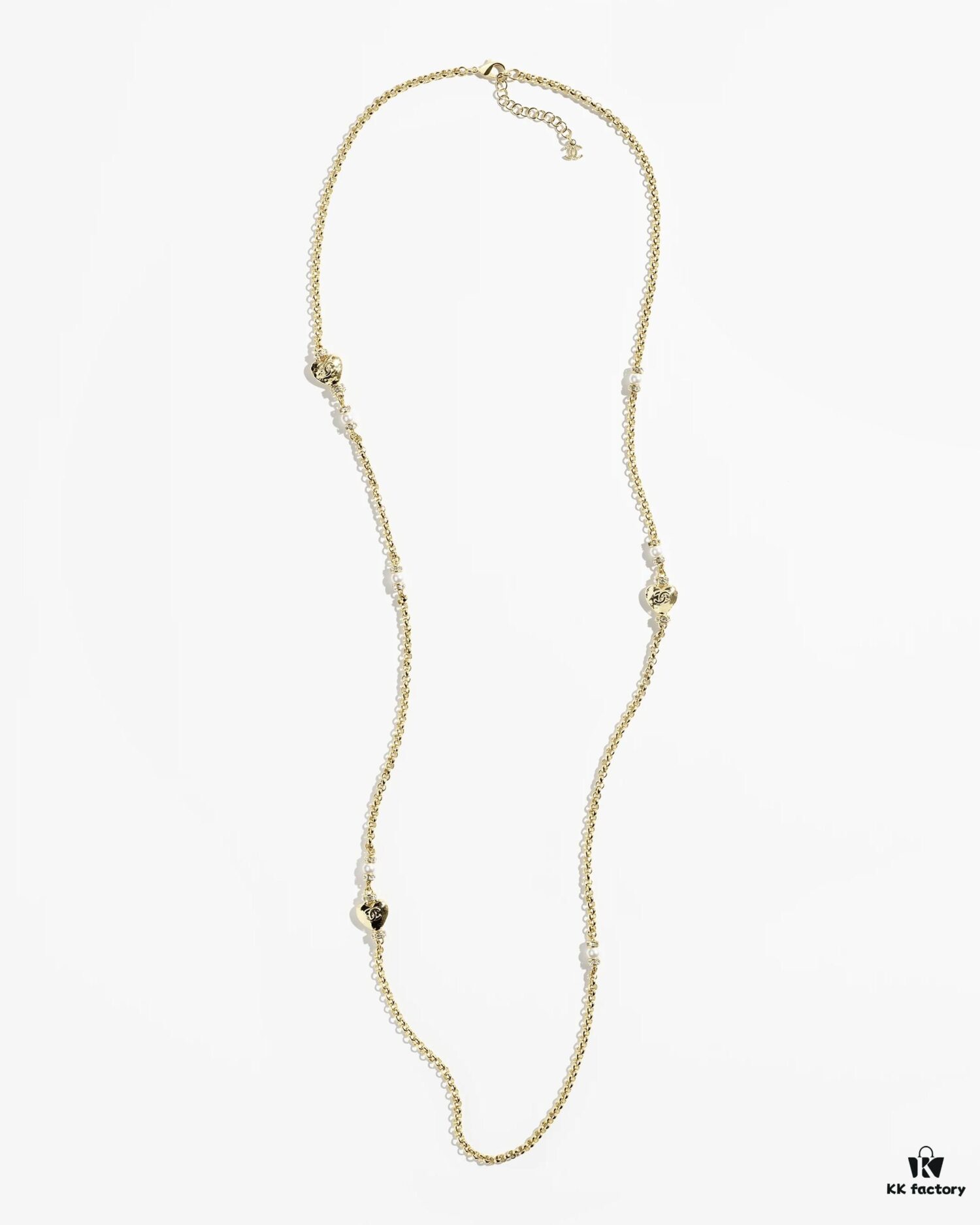 692fff0c99f2d84055c8eaa6 Xiaoxiang New Arrival Smooth Heart Pendant Minimalist Necklace Sweater Chain