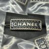 692fff2299f2d84055c8eab8 Xiaoxiang New Style Rectangular Denim Hair Clip + Brooch