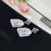 692fff2d99f2d84055c8eac8 CHANE New Rhombus Pendant Perfume Bottle Resin Acrylic Stud Earrings